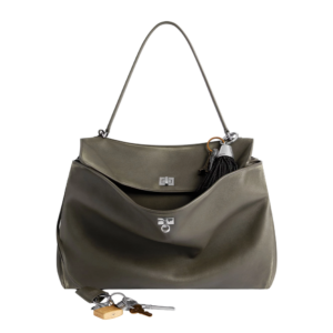 Women's Rodeo Handbag Large With Charms in Kaki