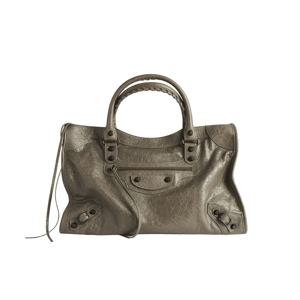 Women's Le City Bag Medium in Army Green