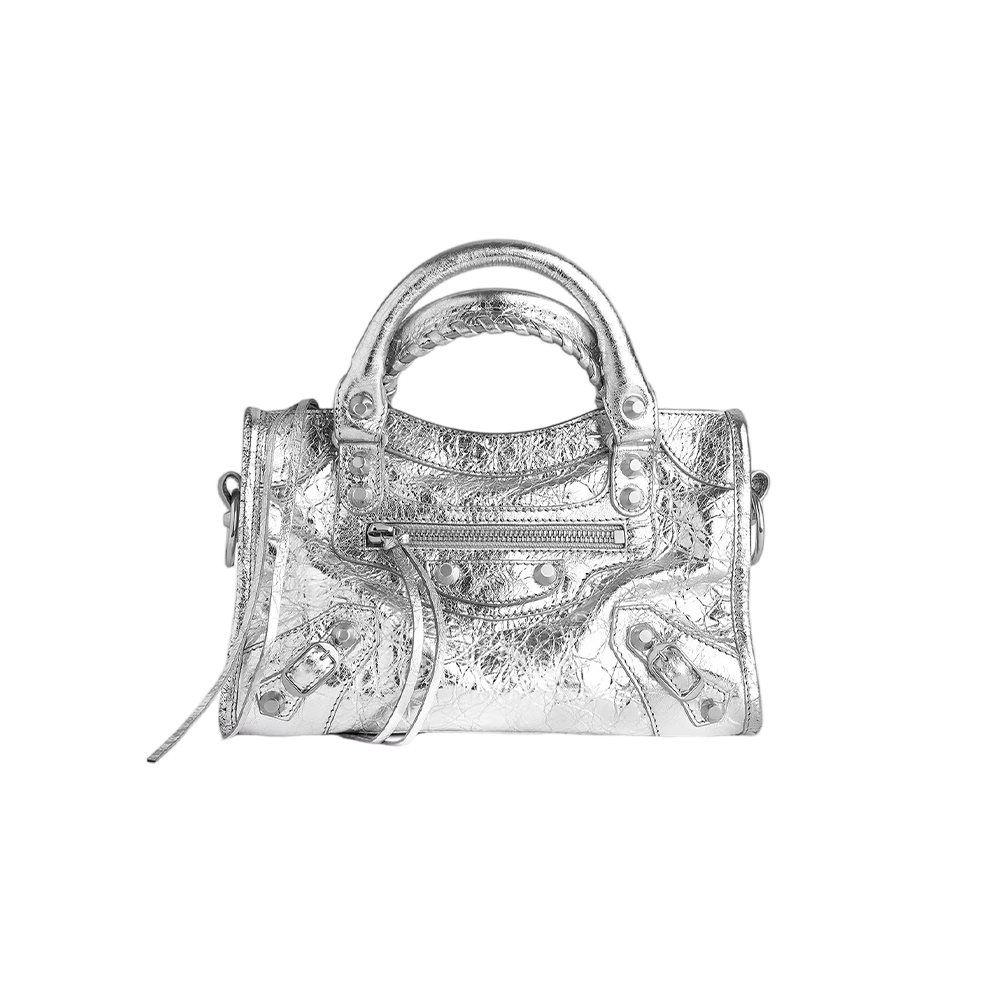 Women's Le City Bag Mini in Silver