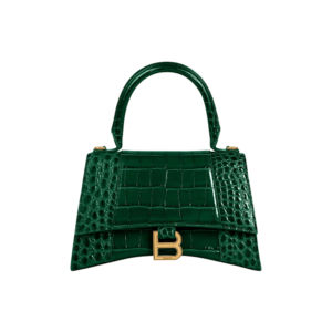 Women's Hourglass Handbag Small in Forest Green