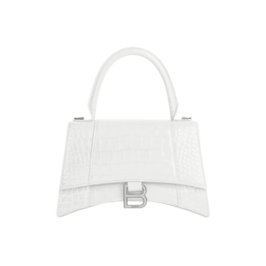 Women's Hourglass Handbag Small in White