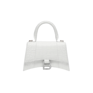 Women's Hourglass Handbag Xs in White