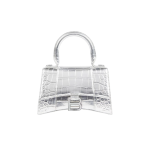 Women's Hourglass Handbag Xs in Silver
