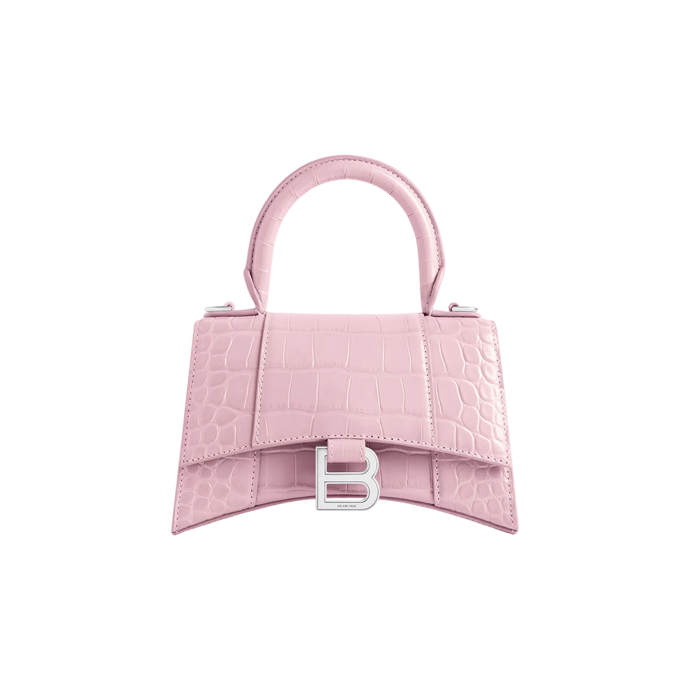 Women's Hourglass Handbag Xs in Pink