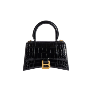Women's Hourglass Handbag Xs in Black
