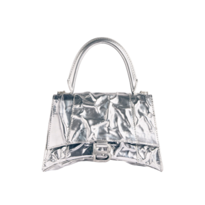 Women's Hourglass Handbag Small in Silver