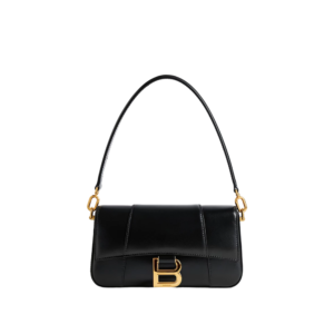 Women's Hourglass Sling Bag Small in Black