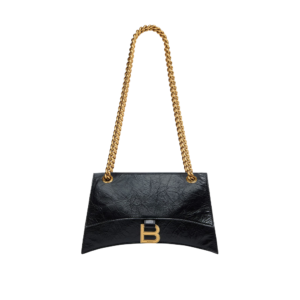 Women's Crush Chain Bag Small in Black