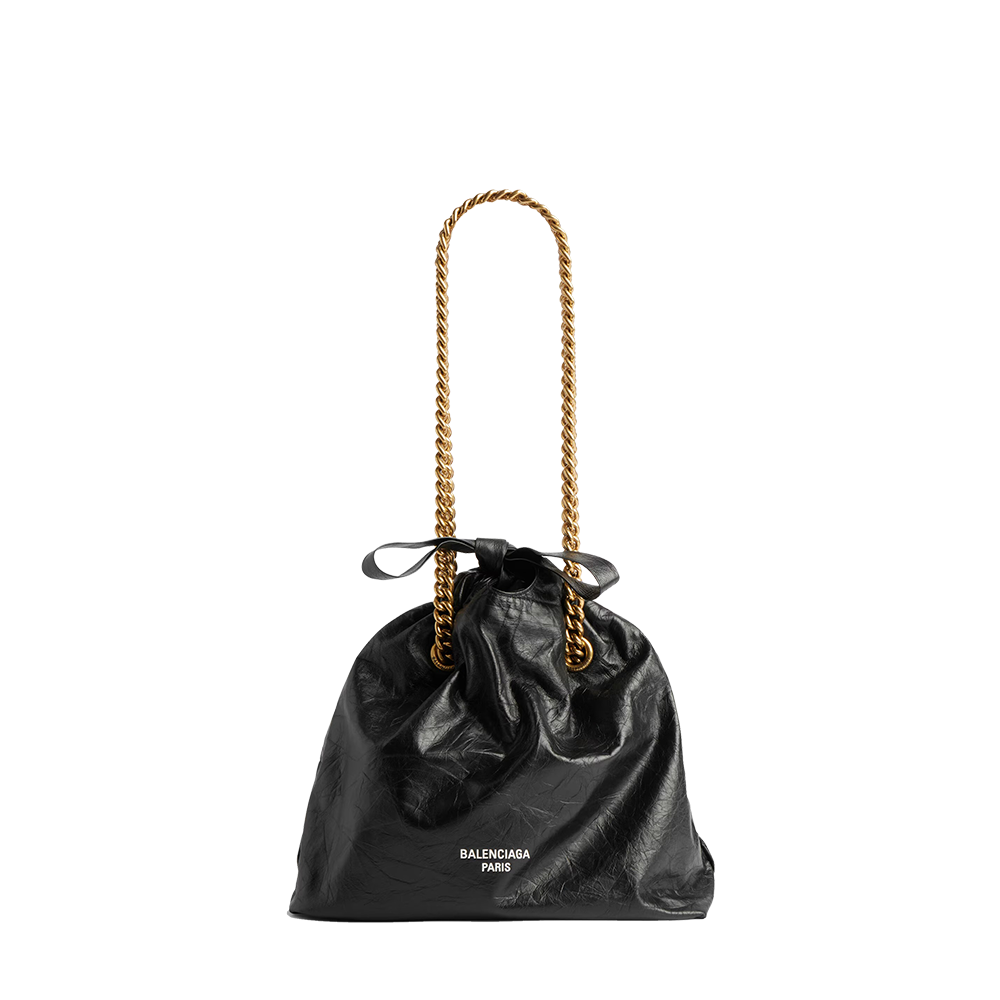 Women's Crush Tote Bag Small in Black