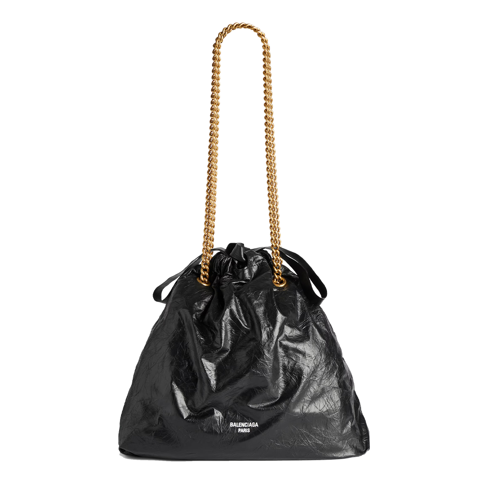 Women's Crush Tote Bag Medium in Black