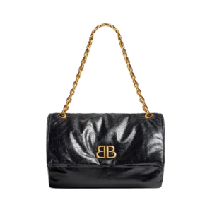 Women's Monaco Chain Bag Medium in Black