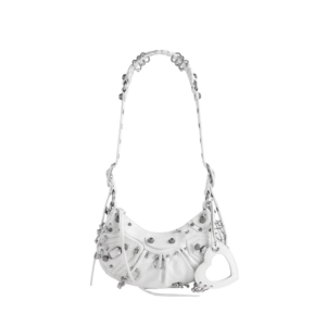 Women's Le Cagole Shoulder Bag Xs in Optic White