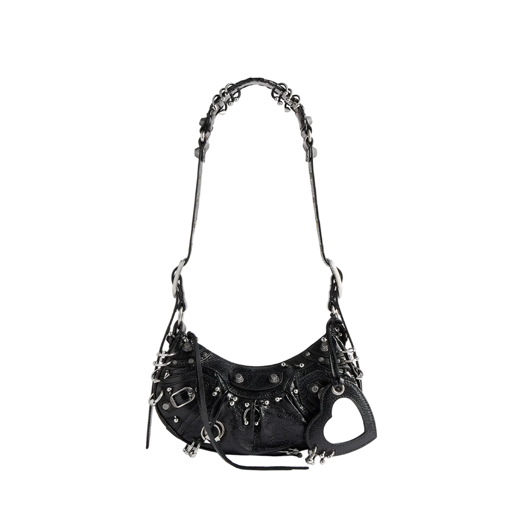 Women's Le Cagole Shoulder Bag Xs in Black