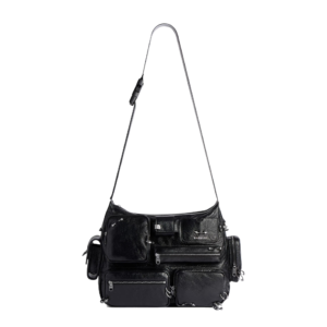 Men's Superbusy Messenger Bag in Black