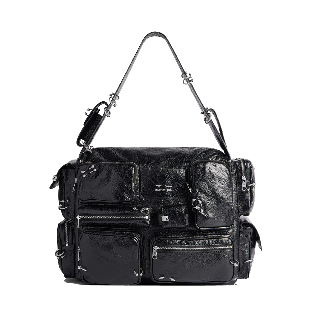 Men's Superbusy Sling Bag Large in Black