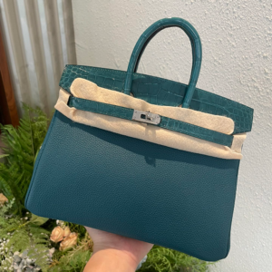 Birkin 30*22*16cm Pure hand work American alligator skin 25#35#40#all support customization
