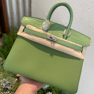 Birkin 30*22*16cm Pure hand work American alligator skin 25#35#40#all support customization