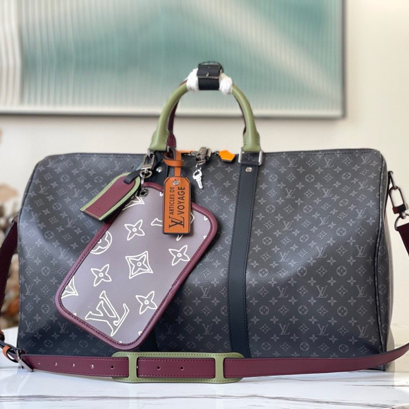 M56855 KEEPALL BANDOULIERE Size: 50.0 x29.0 x23.0 cm