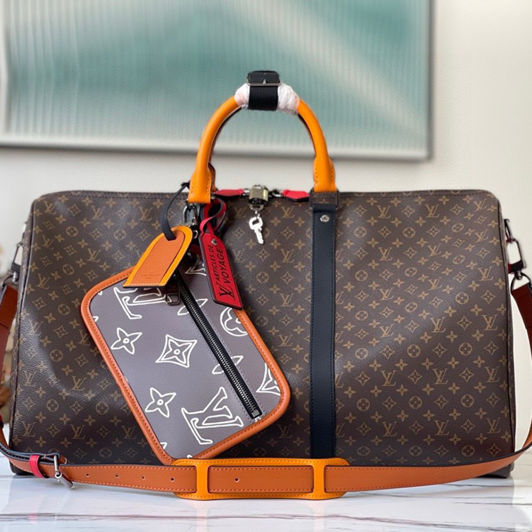 M56856 KEEPALL BANDOULIERE Size: 50.0 x29.0 x23.0 cm
