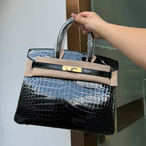 Birkin 30*22*16cm Pure hand work American alligator skin 25#35#40#all support customization
