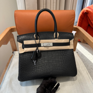 Birkin 30*22*16cm Pure hand work American alligator skin 25#35#40#all support customization