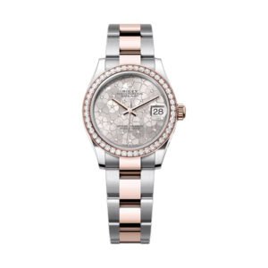 rolex datejust 31mm stainless steel and rose gold ladies watch (top quality)