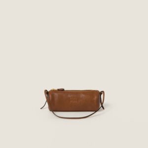 nappa leather pouch