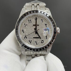 rolex journal 41mm calibre 3255 over 2000 diamonds
