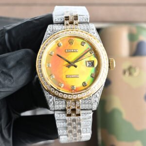 rolex journal 41mm calibre 3255 over 2000 diamonds