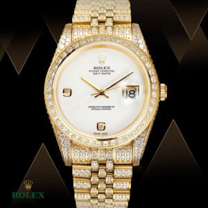 Rolex Datejust 41mm Calibre 3255 Over 2000 diamonds (TOP QUALITY)