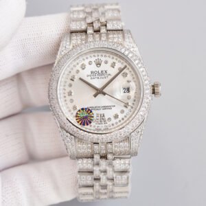 rolex journal 41mm calibre 3255 over 2000 diamonds