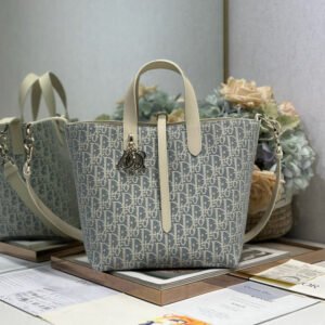 medium dior toujours vertical tote bag