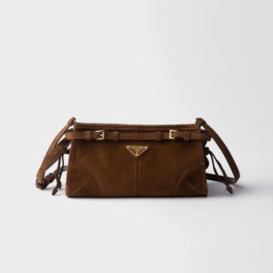 Prada Bonnie small leather shoulder bag