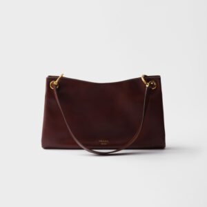 Prada Etude large leather shoulder bag
