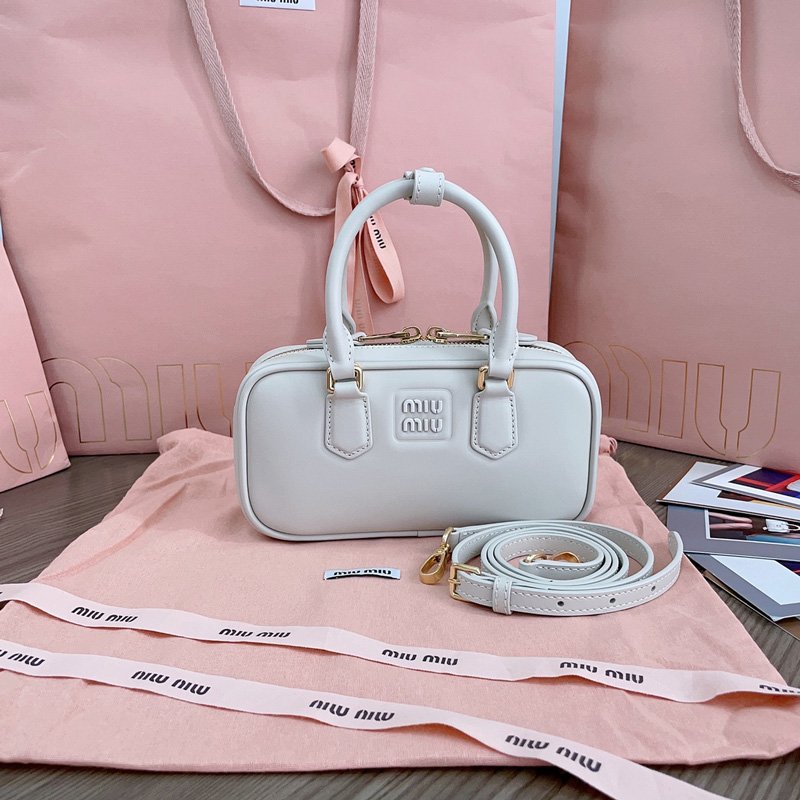 Arcadie matelassé nappa leather mini-bag
