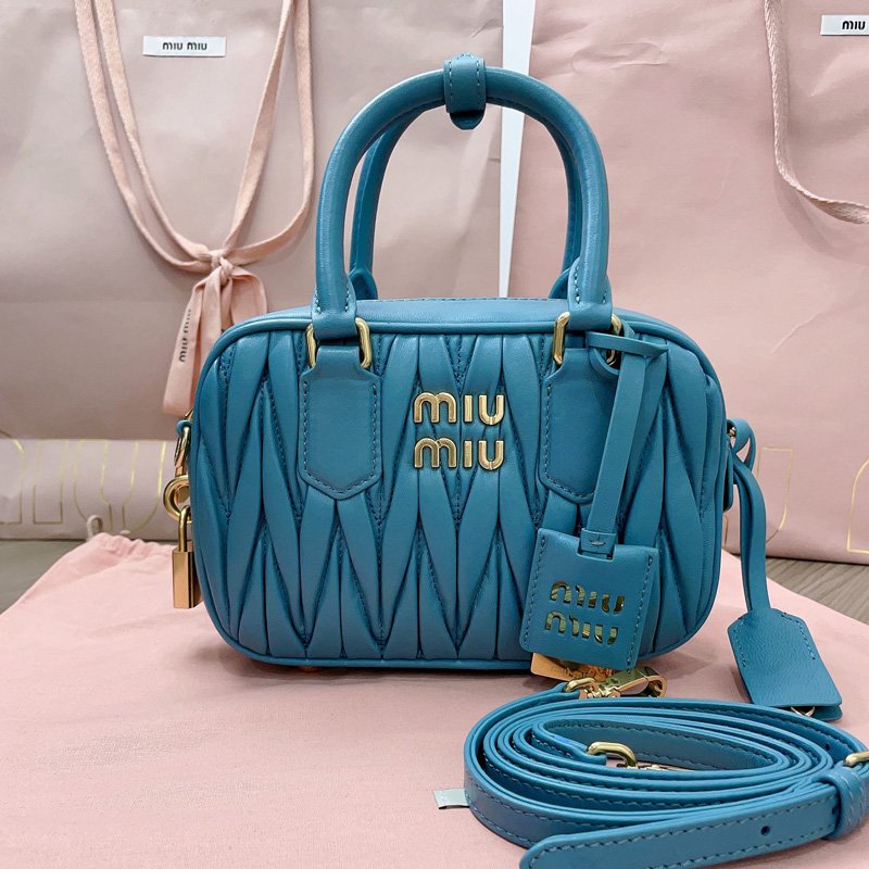 Arcadie Matelassé nappa leather bag