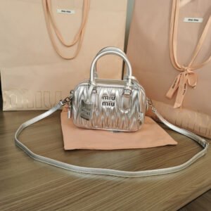 Arcadie Matelassé nappa leather bag