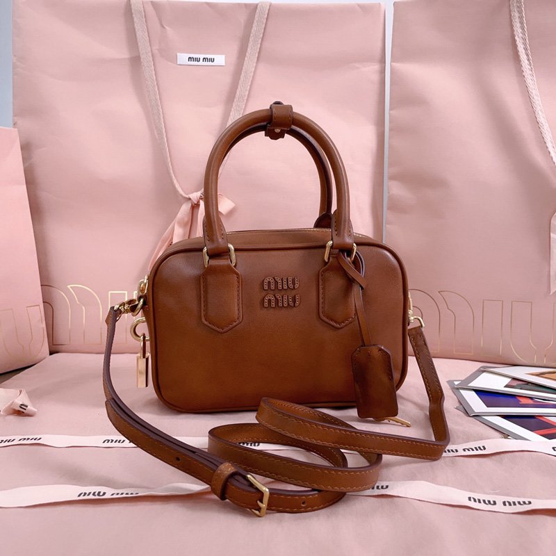 Arcadie Matelassé nappa leather bag
