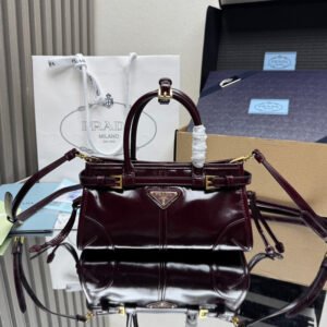 Prada Bonnie leather mini handbag