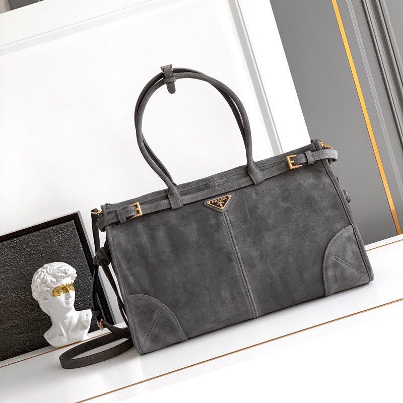 Prada Bonnie large leather handbag