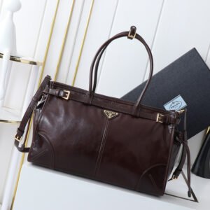 Prada Bonnie large leather handbag