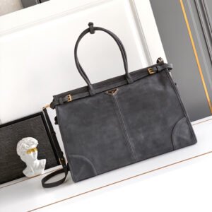 Extra large leather handbag
