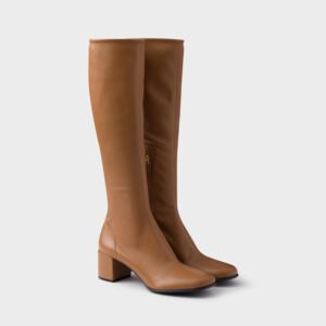Leather boots