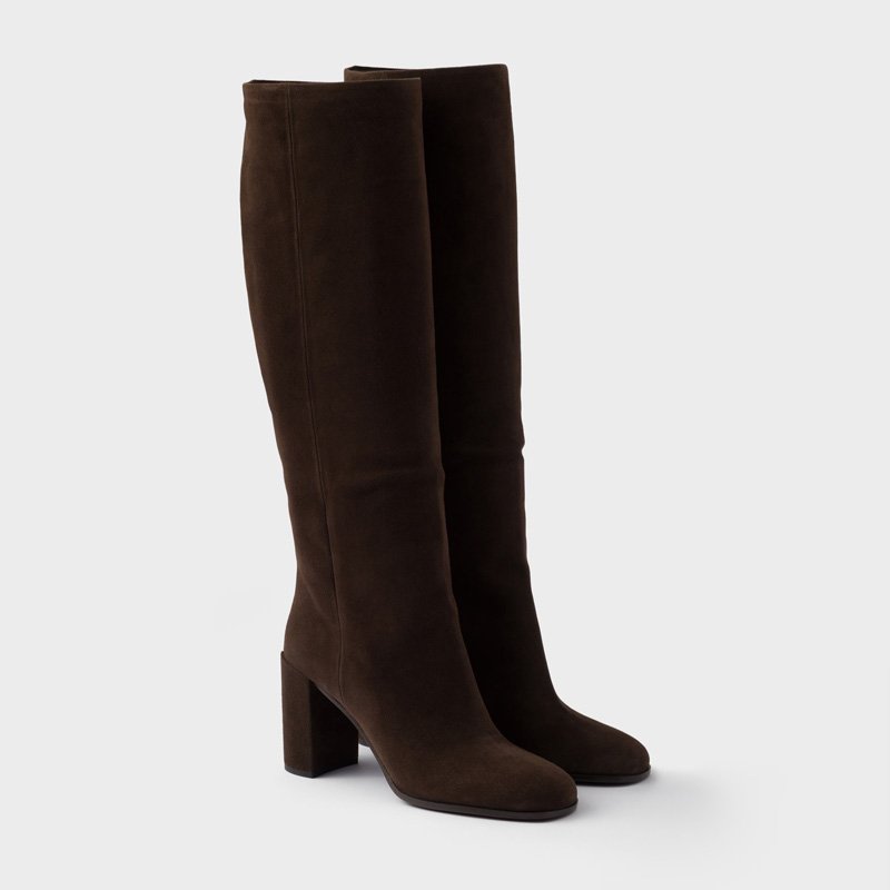 Leather boots