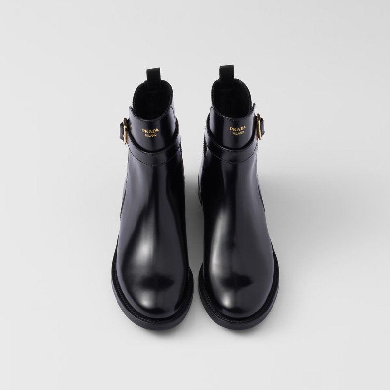 leather booties