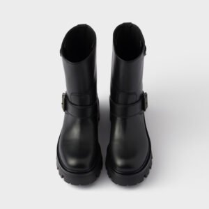 leather booties