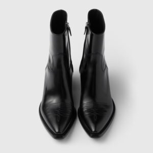 leather booties