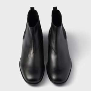 leather booties