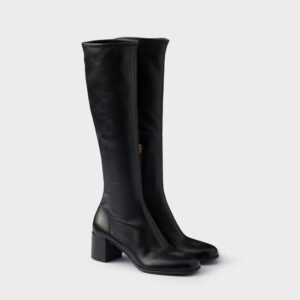 Leather boots