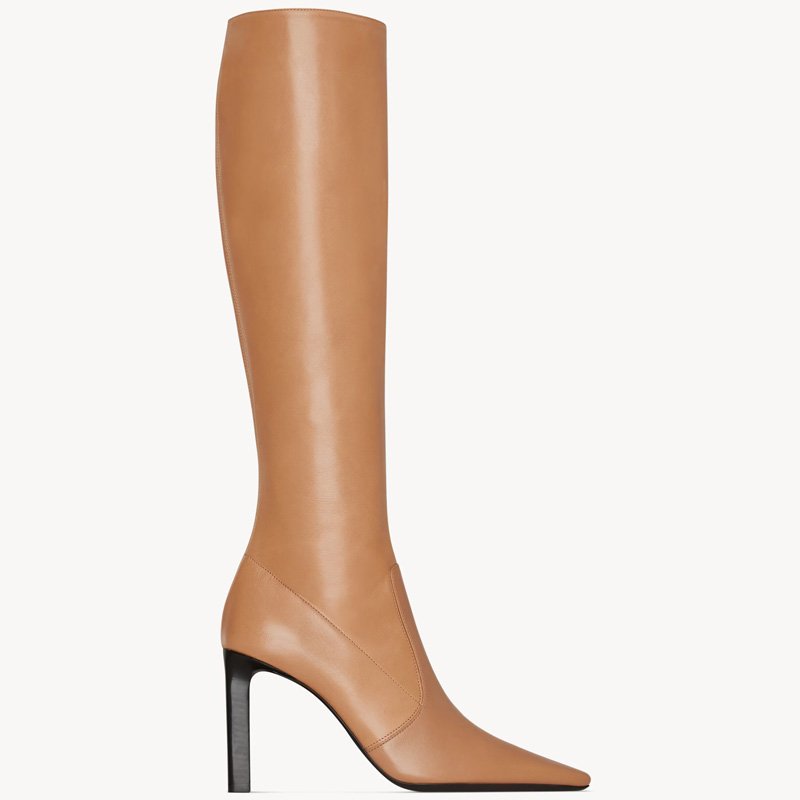 boots in smooth leather